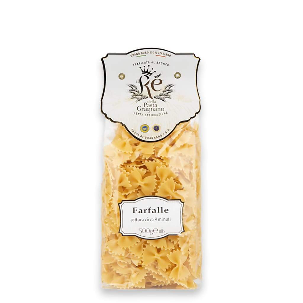 IL RE DELLA PASTA - FARFALLE - GRAGNANO IGP - Jet Italian Deli - JID-DR-IM - Il Re della Pasta - Italian food - Italian grocery - Food delivery - Thailand - Wine - Truffle - Pasta - Cheese